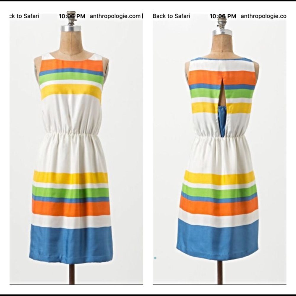 Anthro Girls from Savoy Essential Stripes dress 6